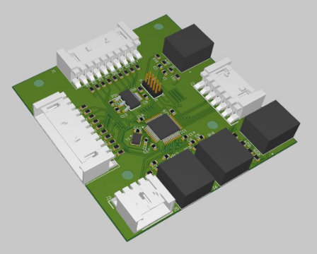 Steering wheel PCB